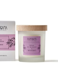 CANDELA ROSA DI MAGGIO E MUSCHIO 180 G