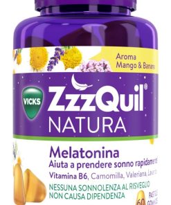 ZZZQUIL NATURA MANGO & BANANA 60 PASTIGLIE GOMMOSE